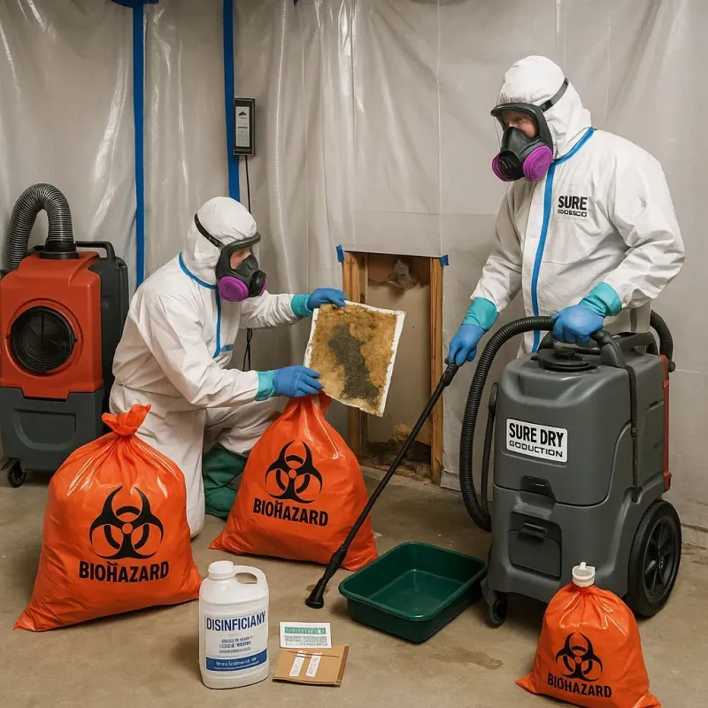 Contaminated Water Handling Protocols process in Emerald Mountain, AL